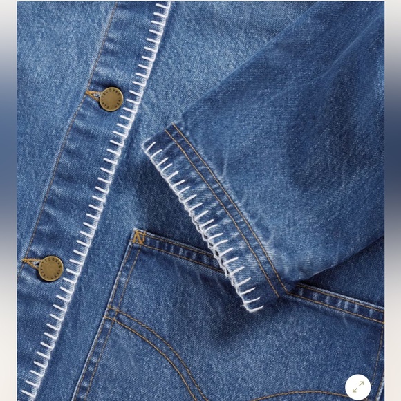 Tecovas • NWOT Women's Denim Chore Jacket • Size Small - Picture 8 of 15